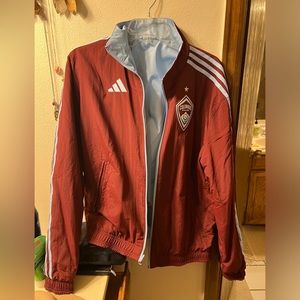 Men's adidas Colorado Rapids
2023 Full-Zip Reversible Team Jacket